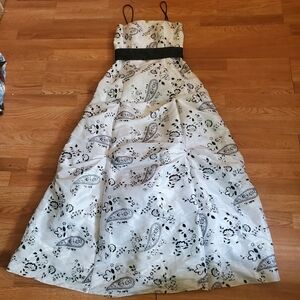 Long Paisley print dress